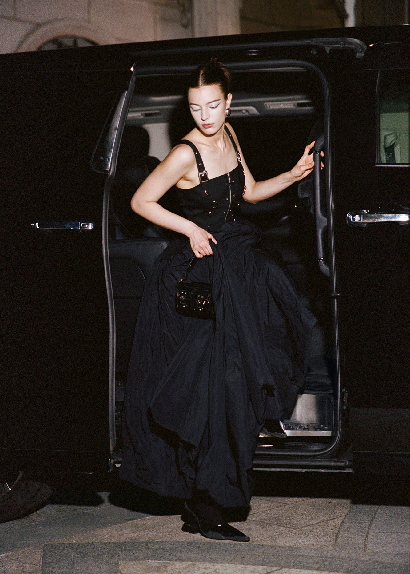 Strap and sling dress