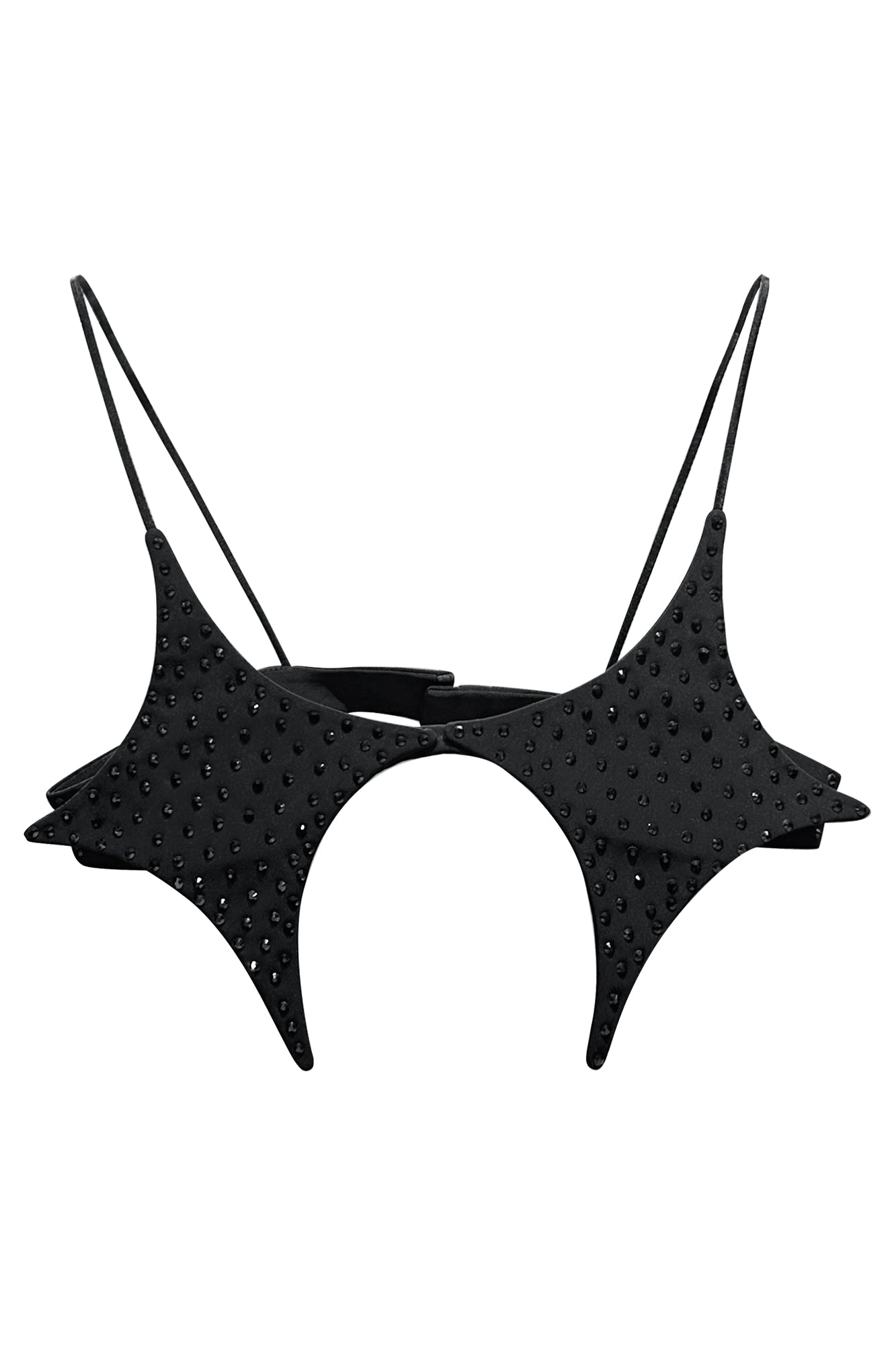 Diamond-mounted four-star suspenders