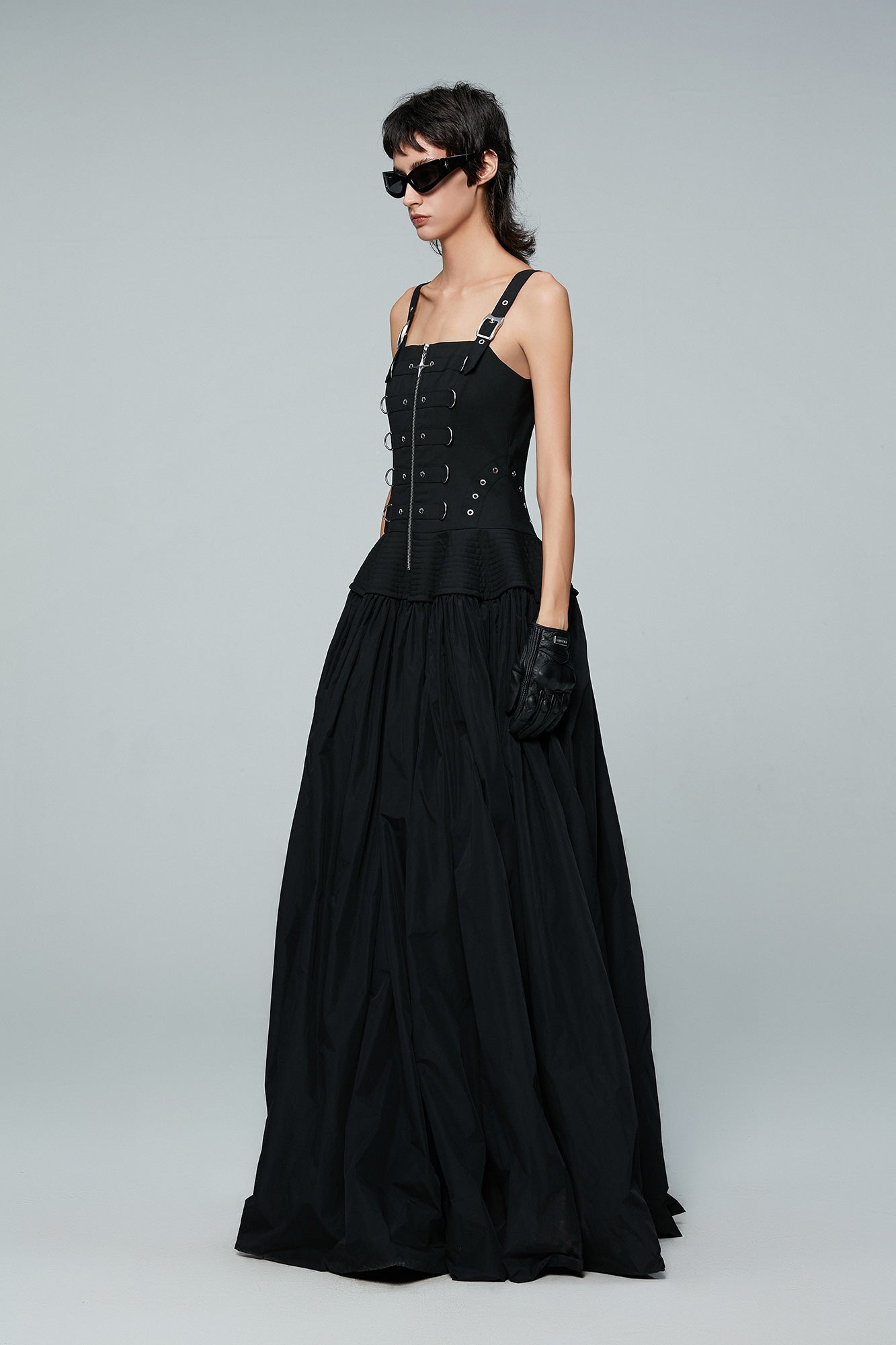 Strap and sling dress