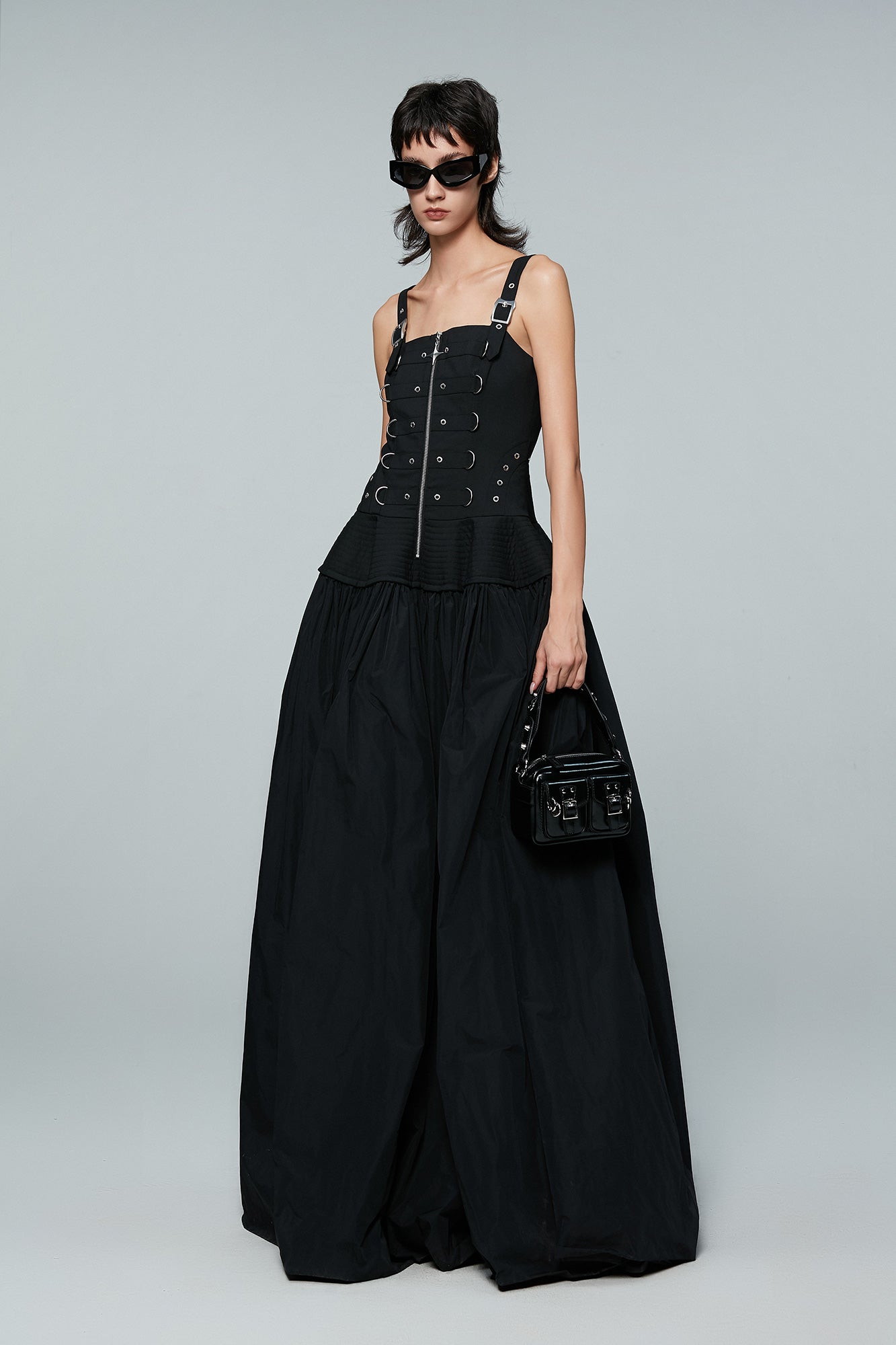 Strap and sling dress