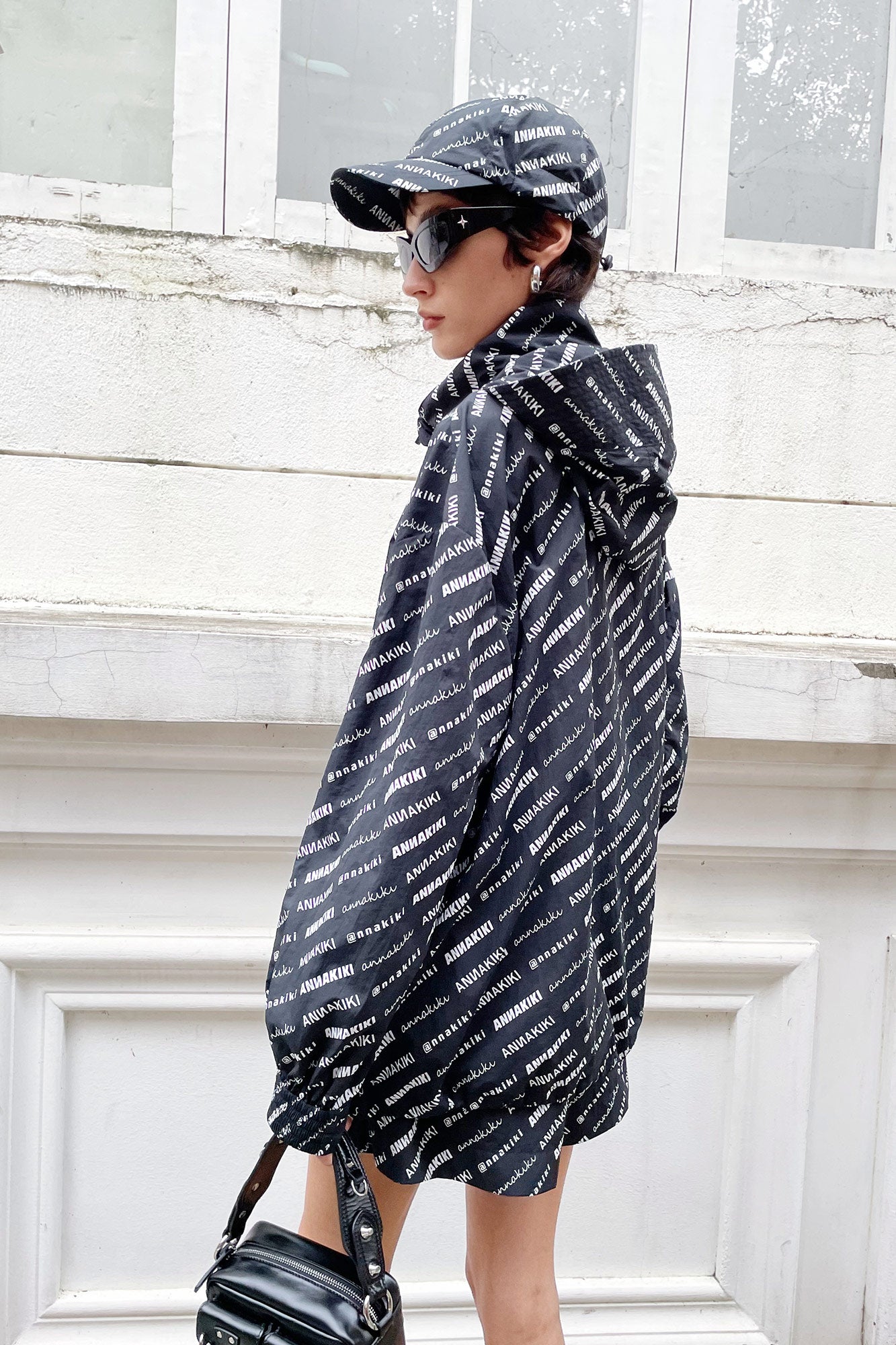 Monogram size letter coat