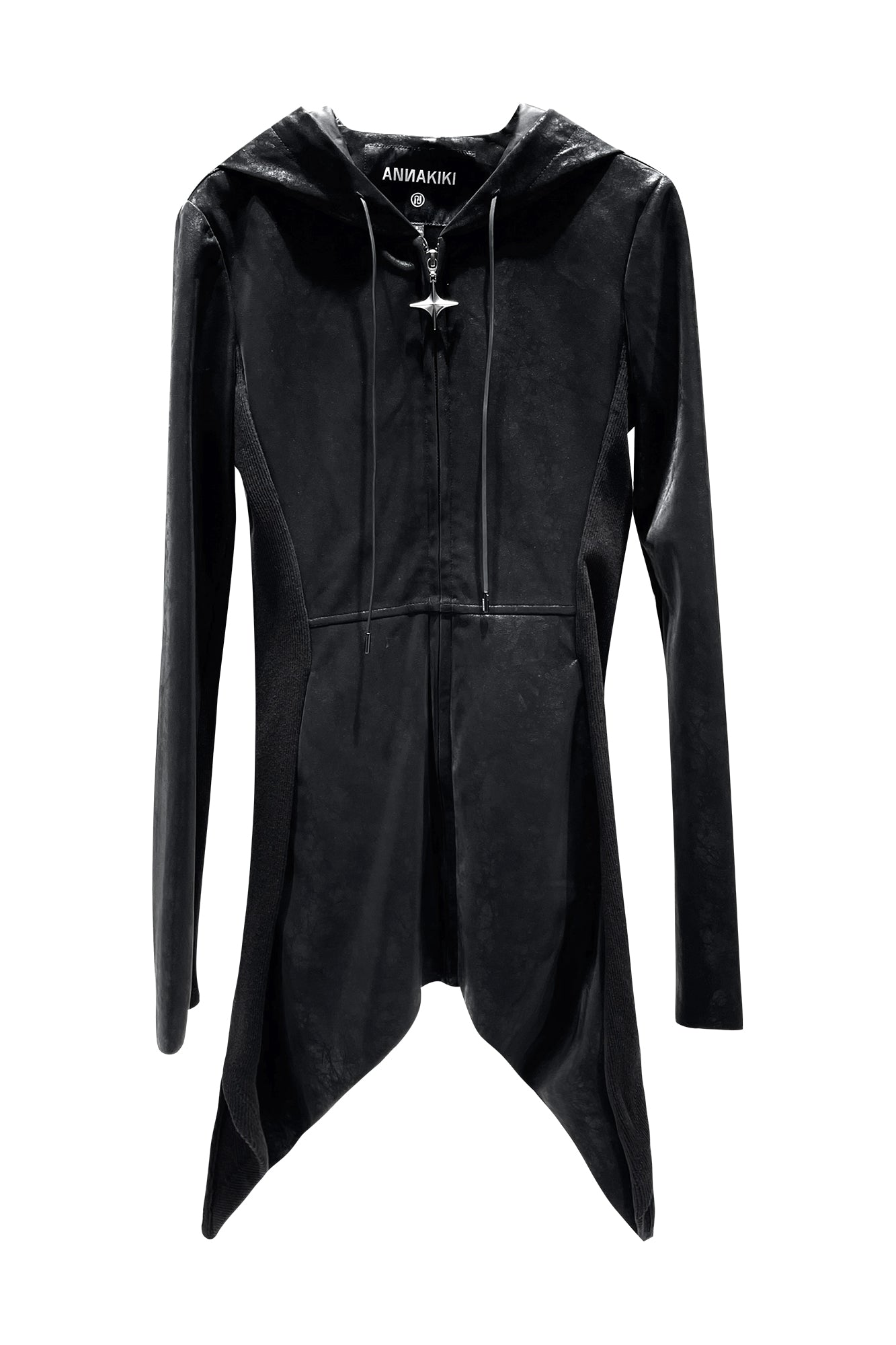 Star-shaped hem jacket