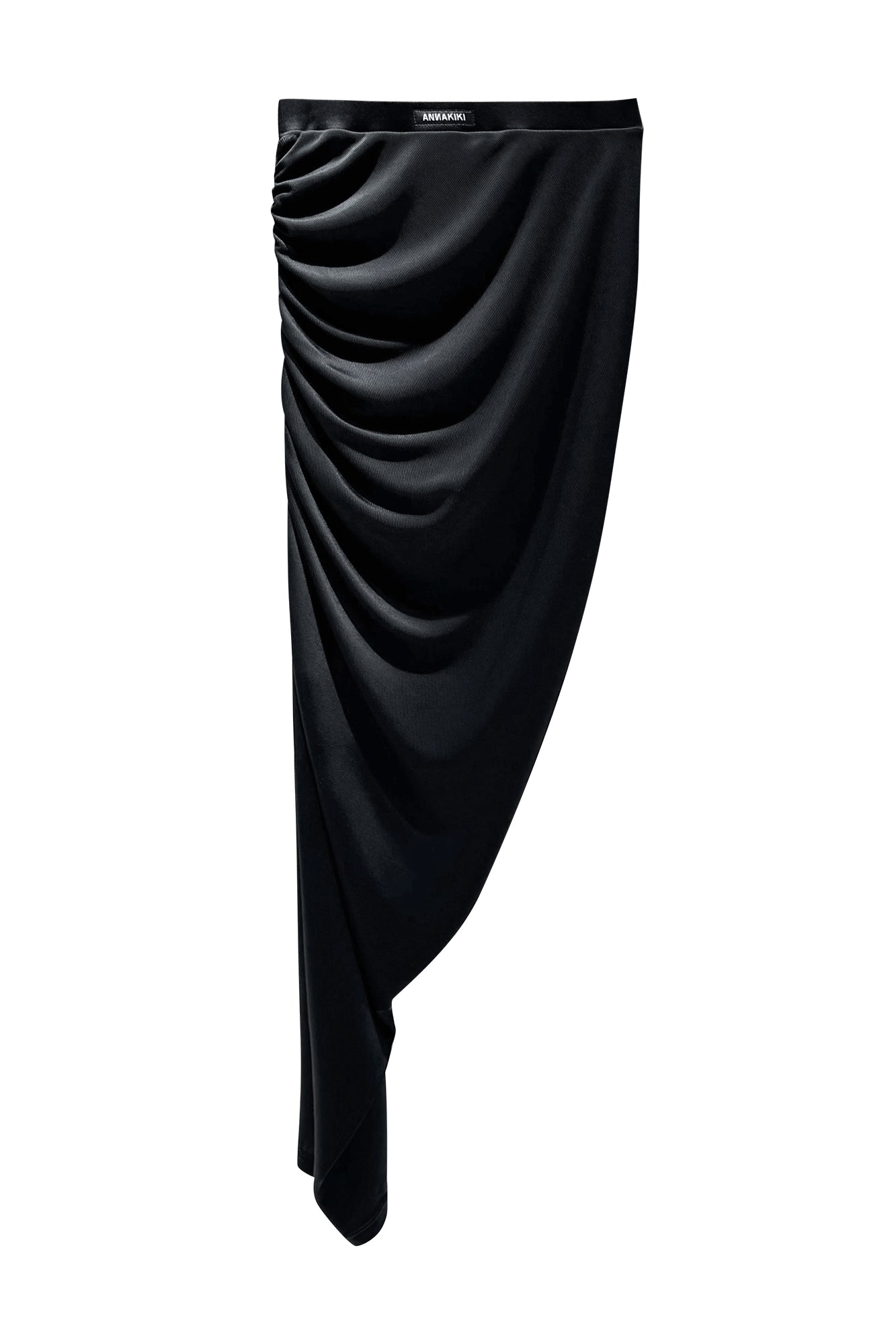 Overskirt in acetic acid fold