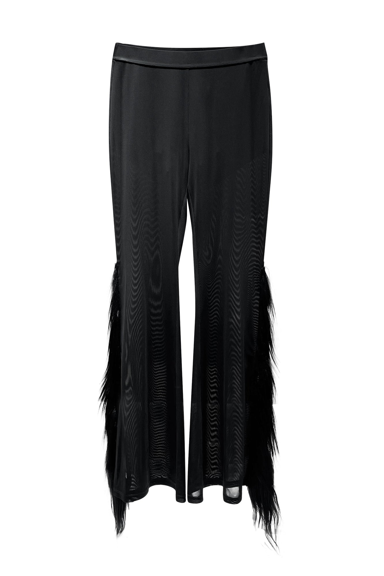Top stitching two-piece flared pants