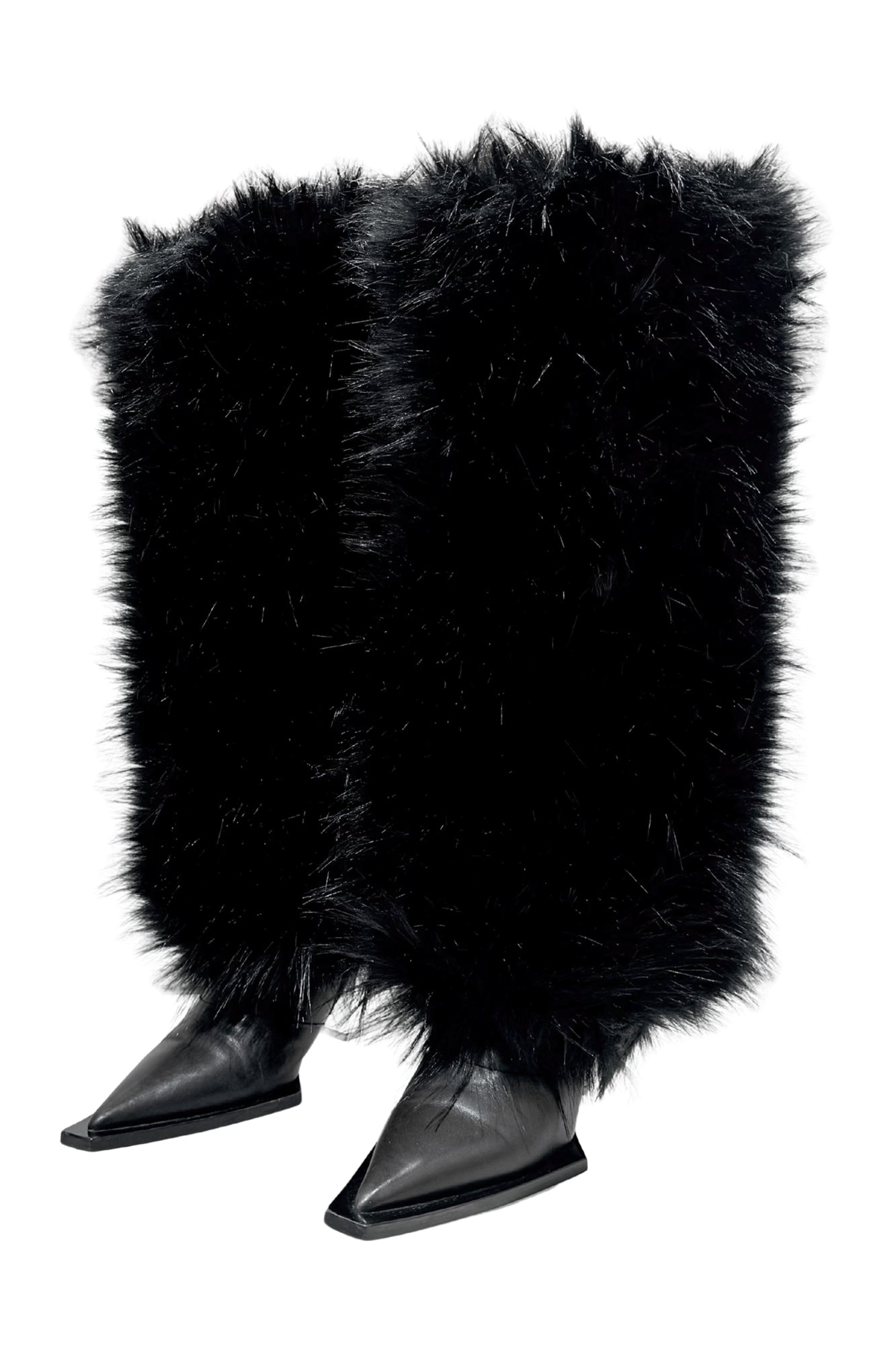 Future sense environmental protection fur boots