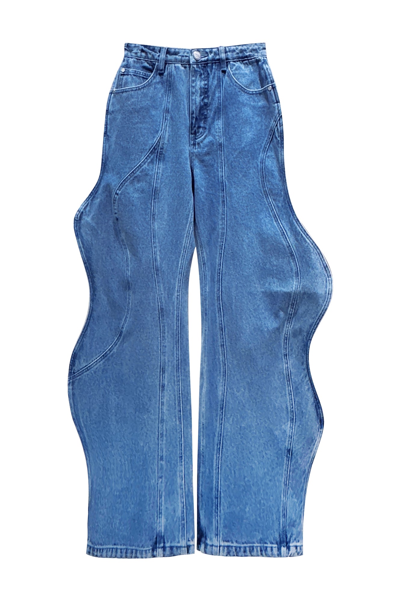 3D deconstruction jeans – Annakiki