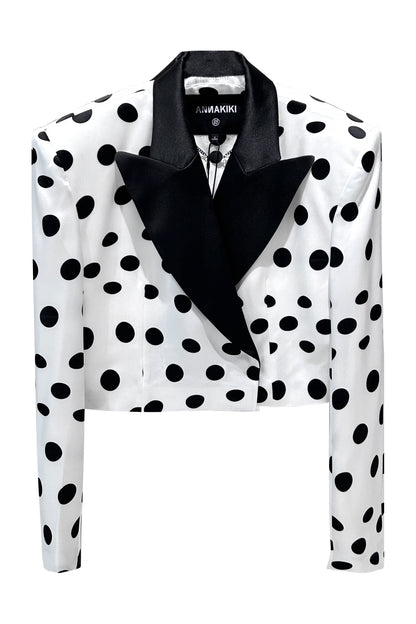 Twisted polka dot Short Suit