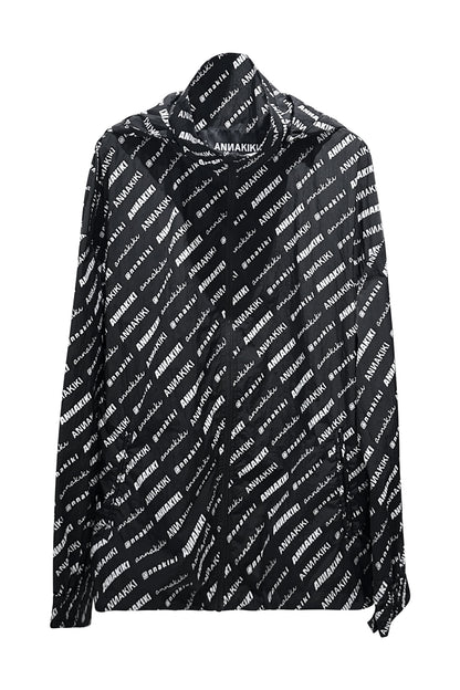 Monogram size letter coat