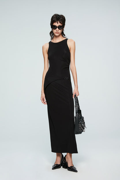 Deconstruction of four-star split dress