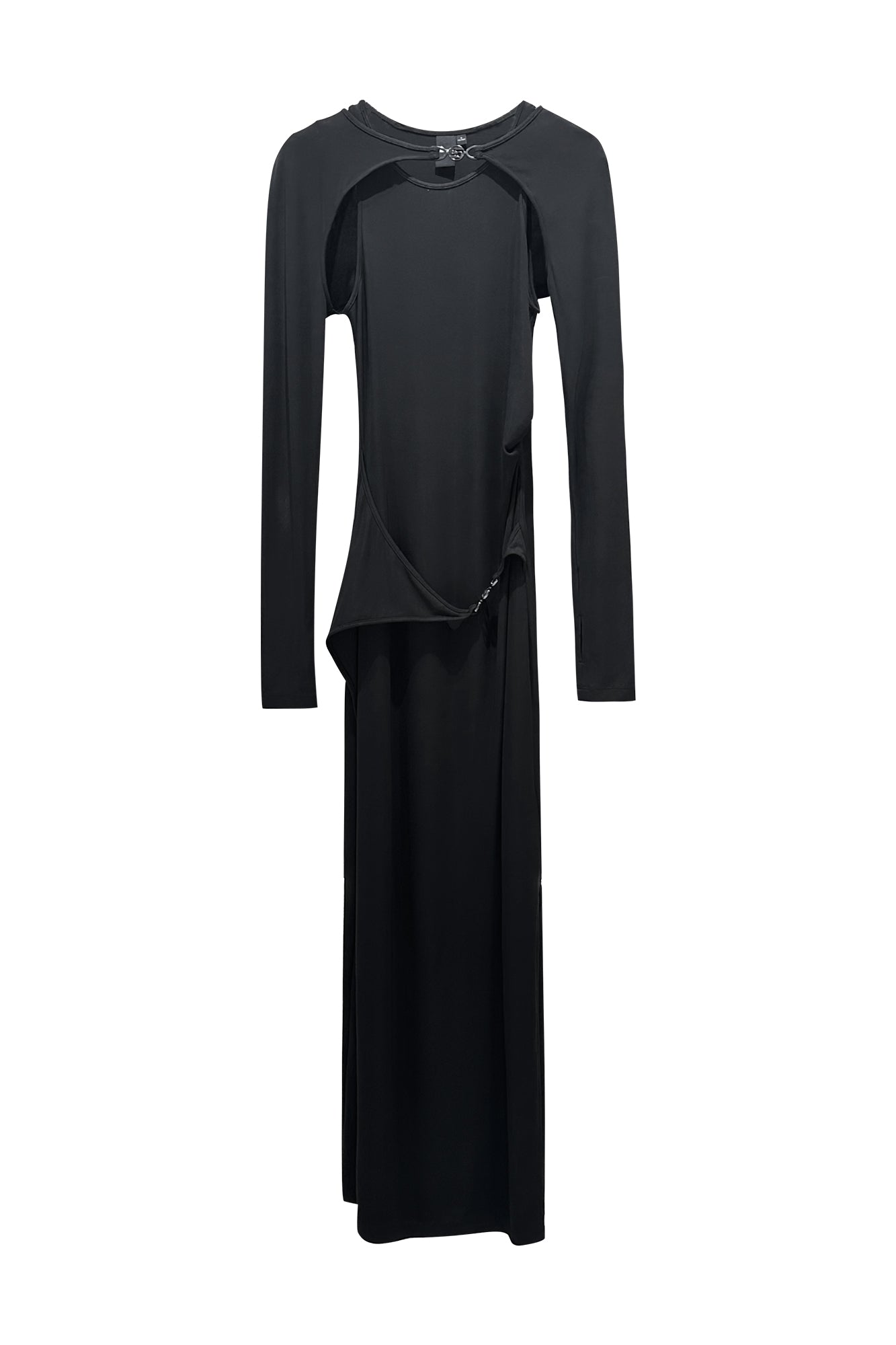 Deconstruction of four-star split dress