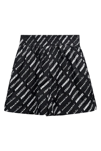 Monogram size letter shorts