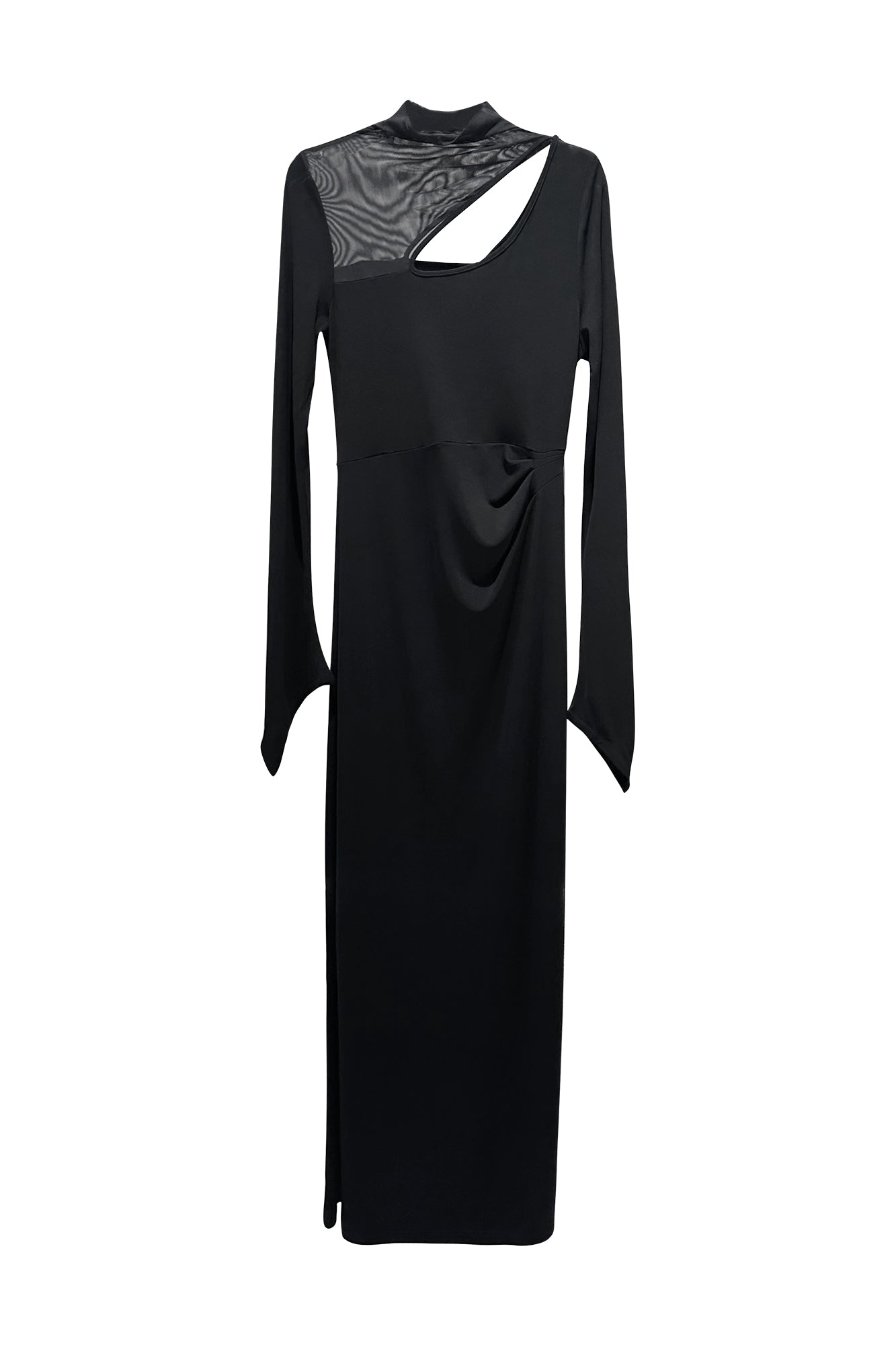 Acetic acid four-pointed star sleeve dress