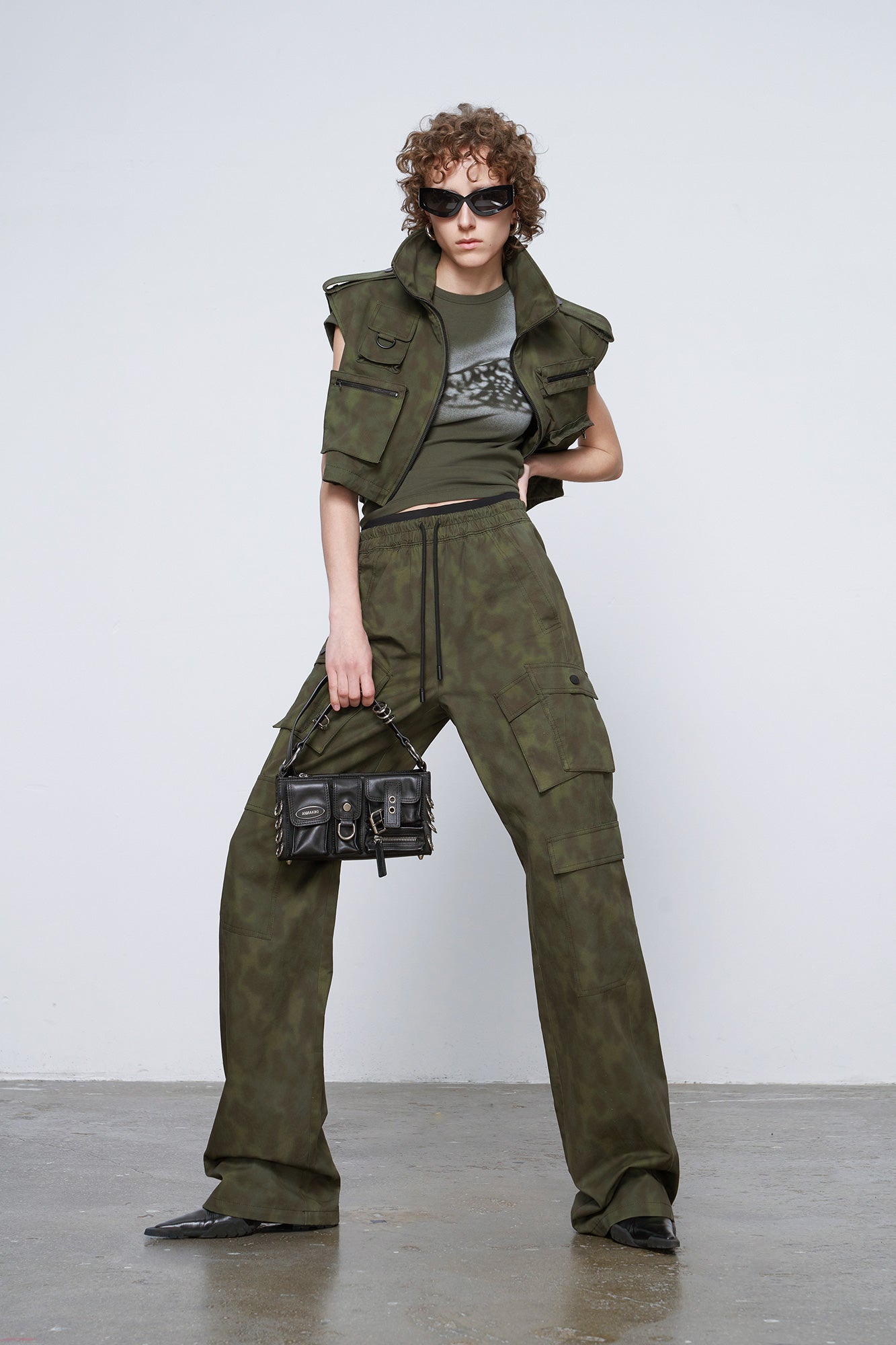 Vintage camouflage cargo pants