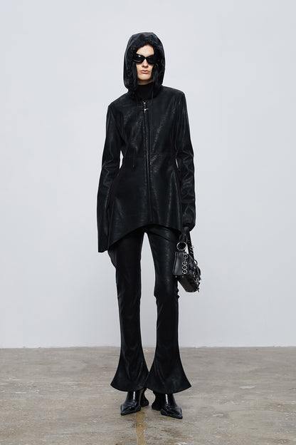 Star-shaped hem jacket