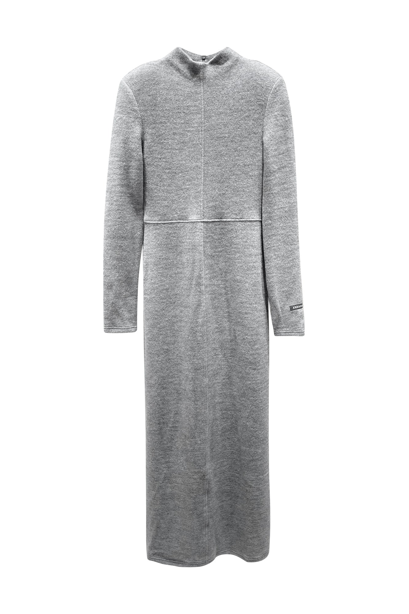 Simple cut long sleeve dress