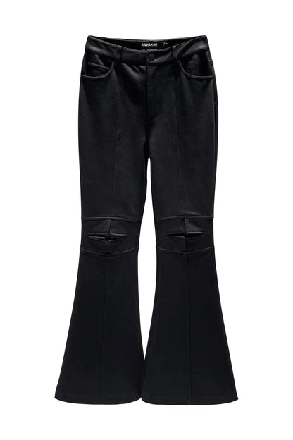 Four-pointed star low-waisted bell pants