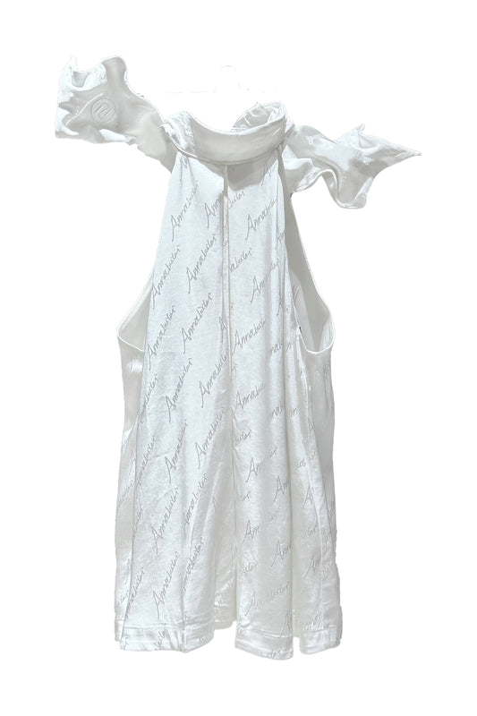Logo Jacquard Star Tie Top