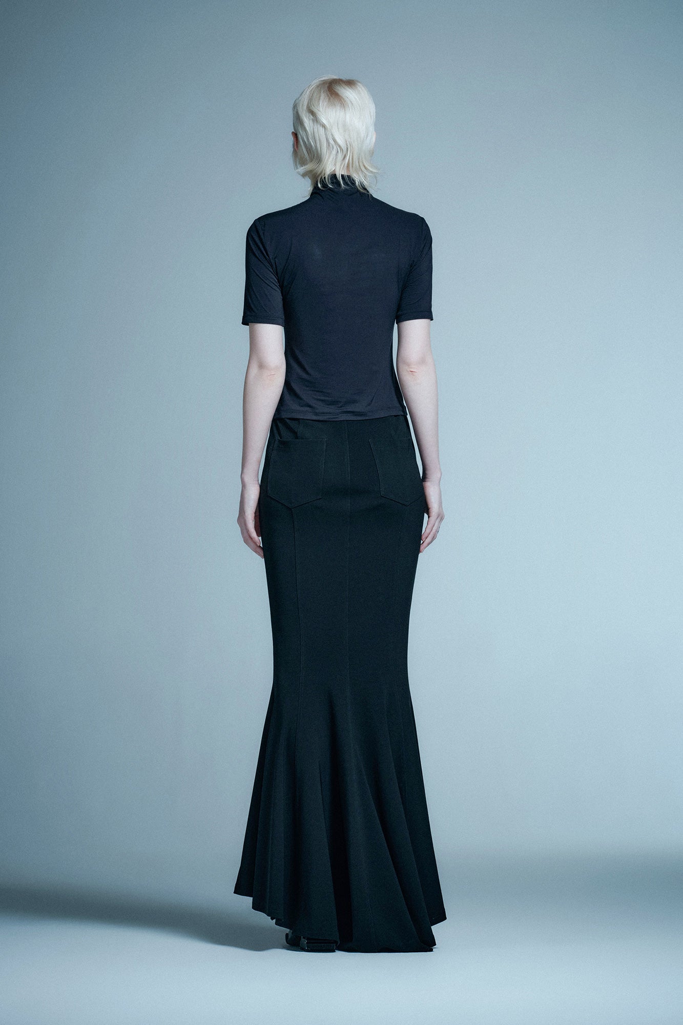 Tech-inspired printed slim-fitting T-shirt
