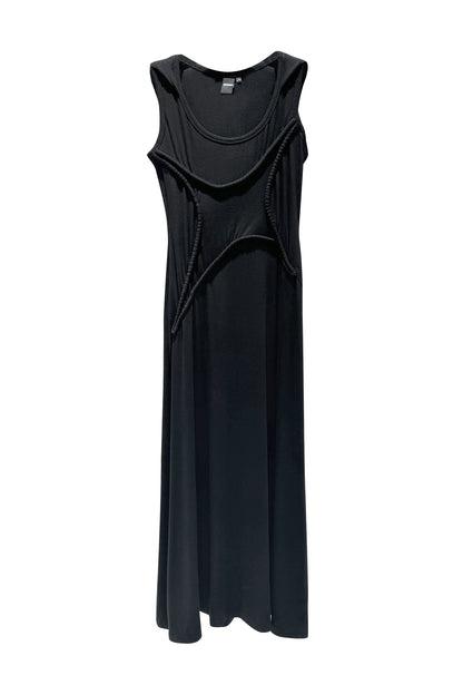 Four-pointed star twisted rope hooded dress