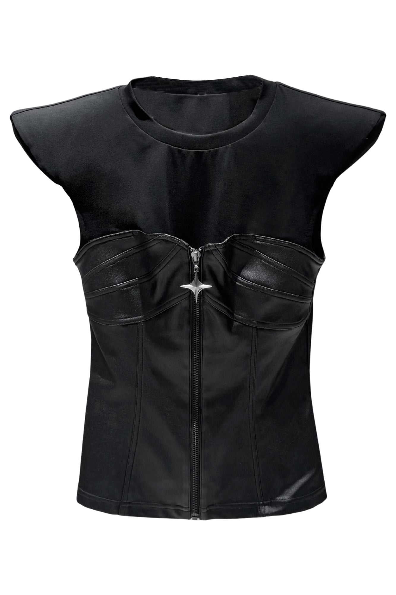 Shoulder lifting structure segmented top