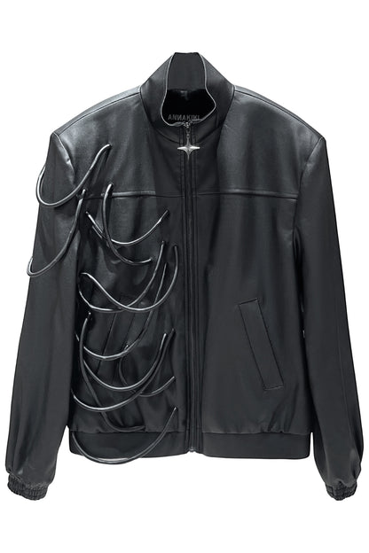 Rope jumper with wide shoulders