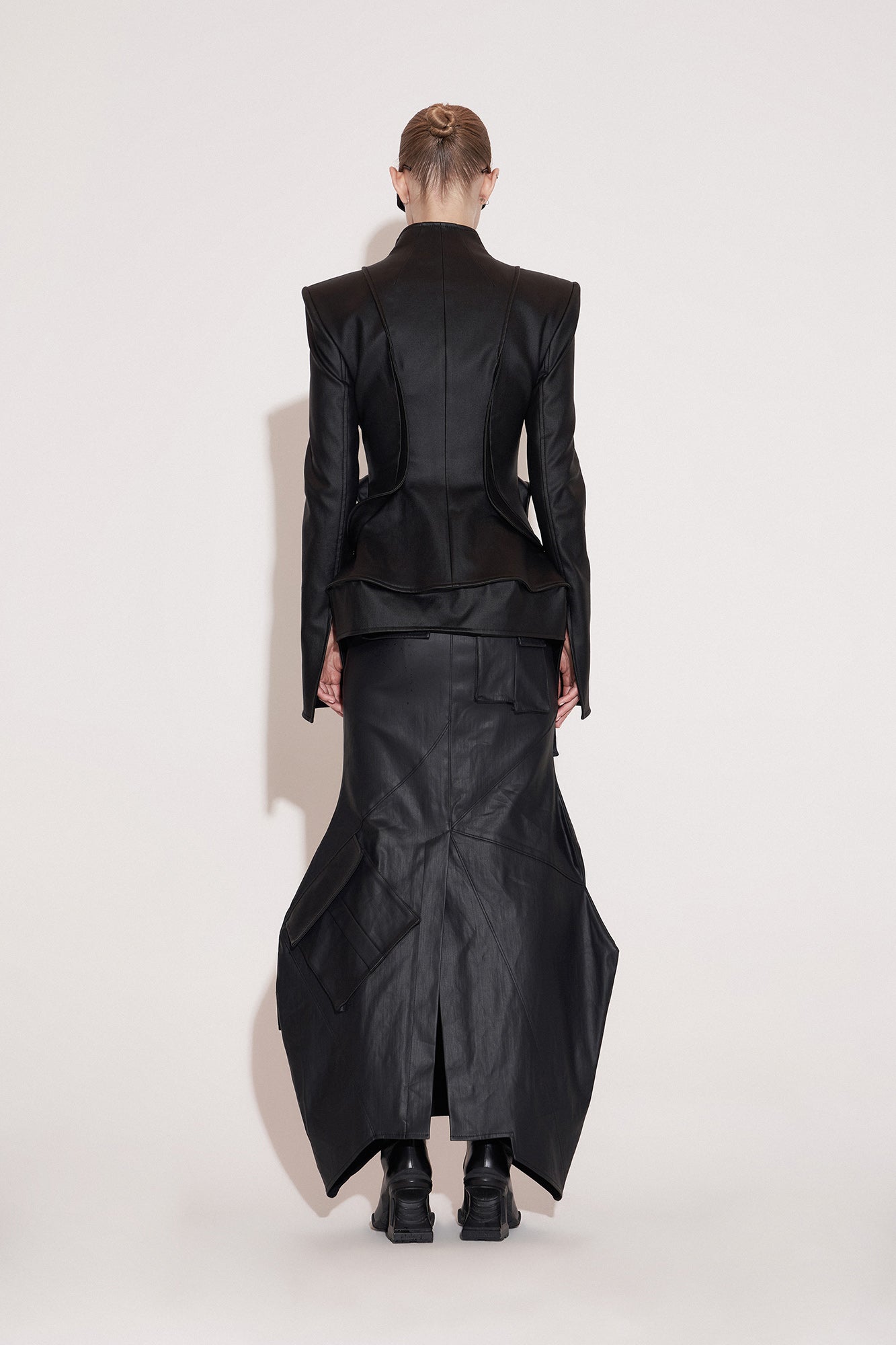 Multi-layer flying piece architectural coat