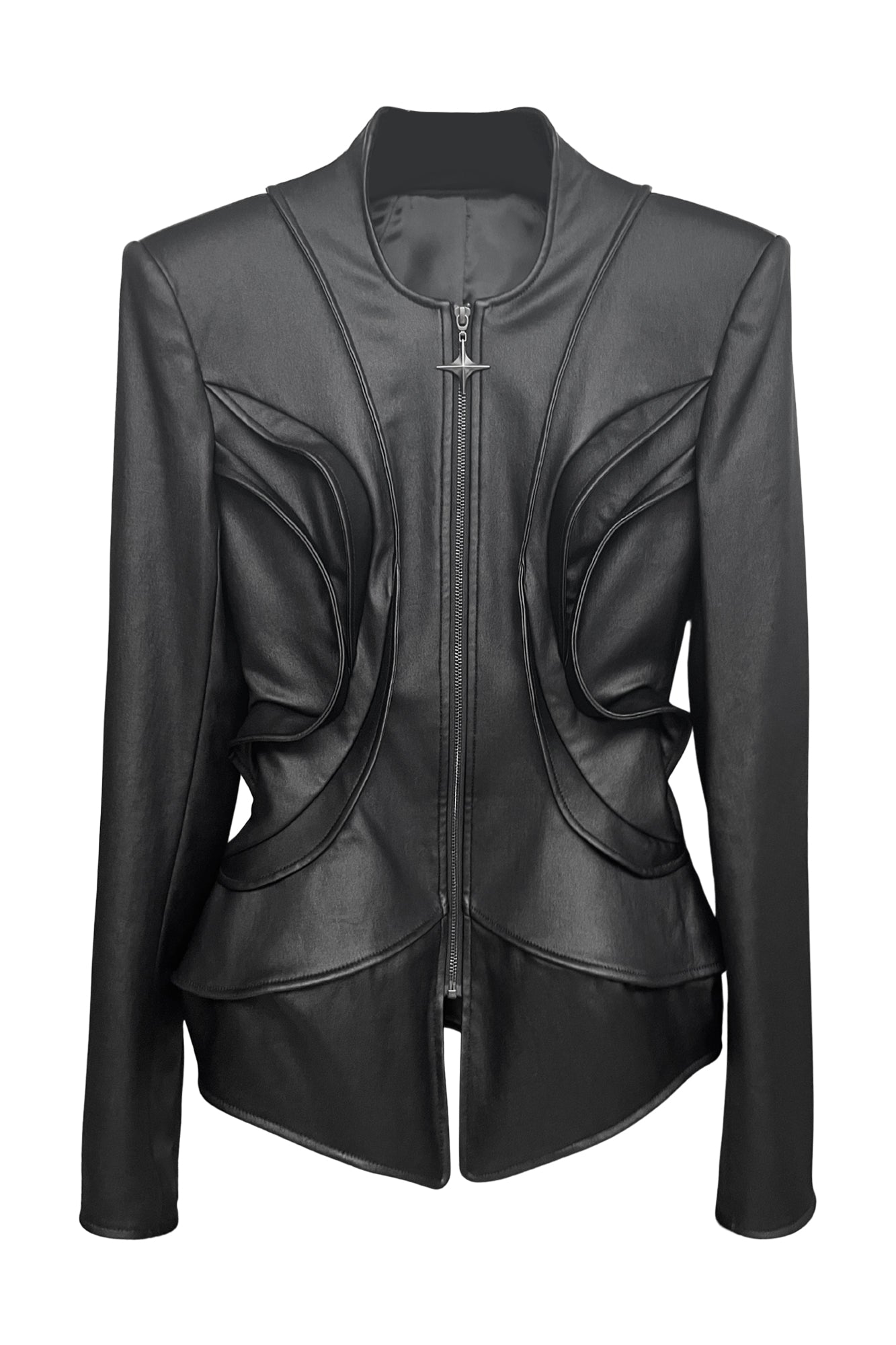 Multi-layer flying piece architectural coat