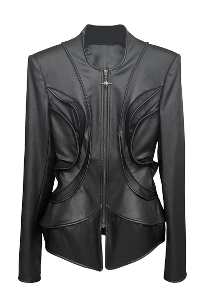 Multi-layer flying piece architectural coat