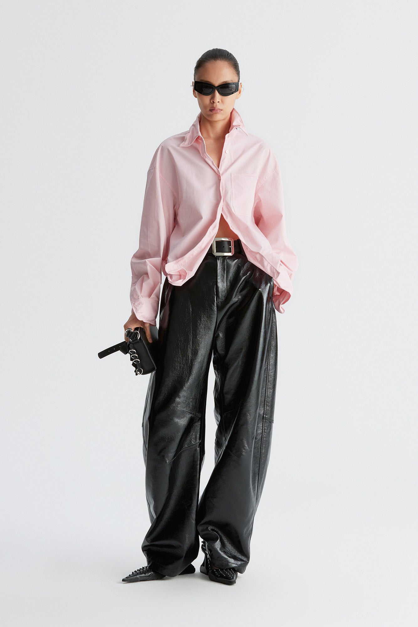 Malleable lapel shirt