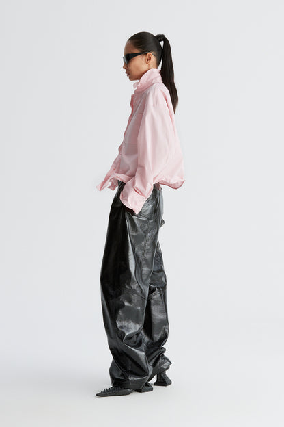 Malleable lapel shirt