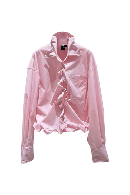 Malleable lapel shirt