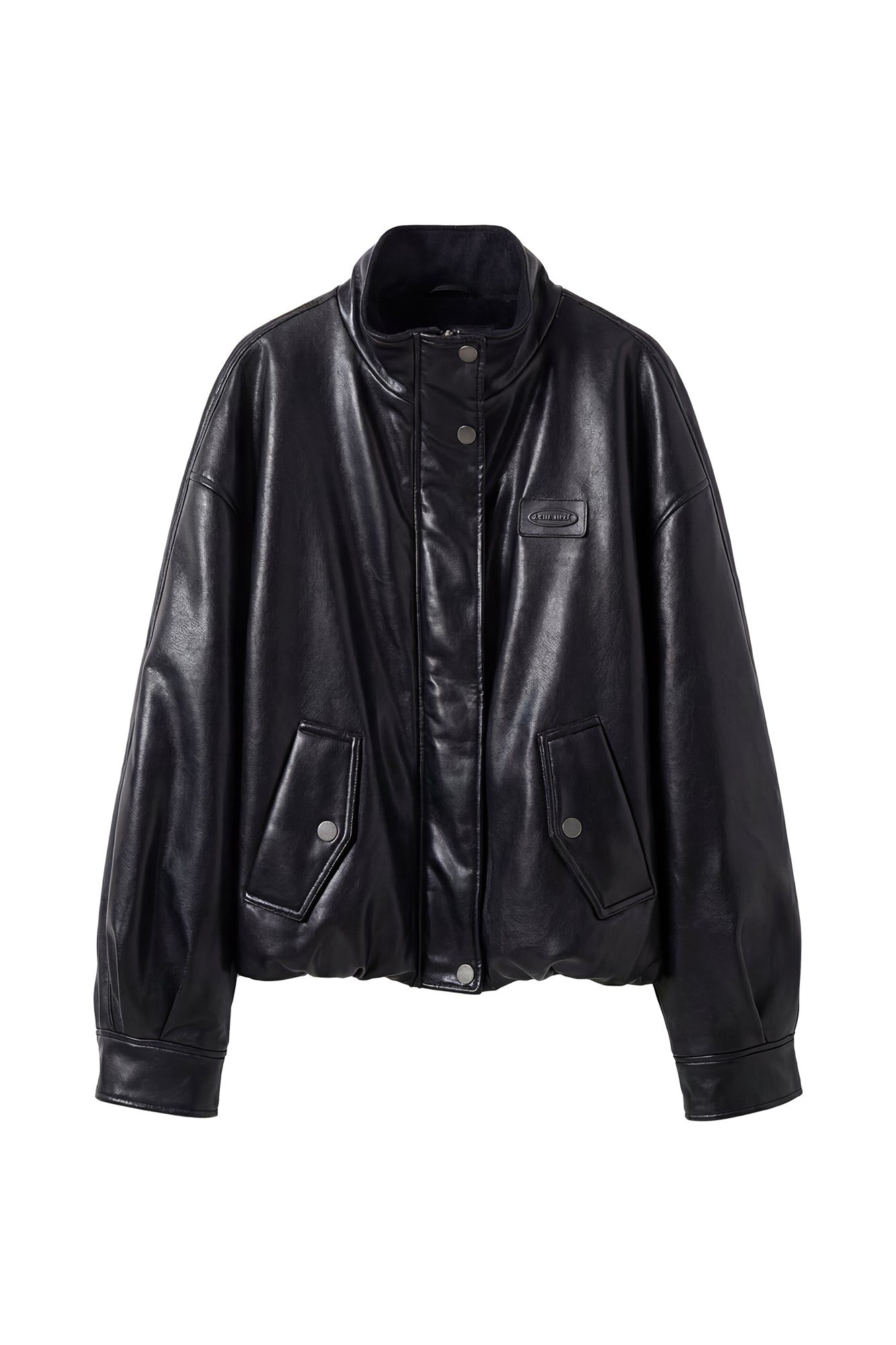 Four pointed star hot stamping sticker jacket