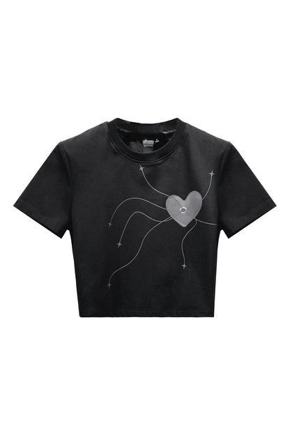 Logo love radiation meteor T-shirt